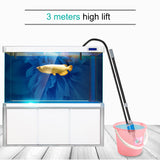 Electric Water Replenishment Suction Toilet Fish Pond Cleaning Tool