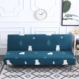 Sofa cover without armrest cover sofa-bed cover