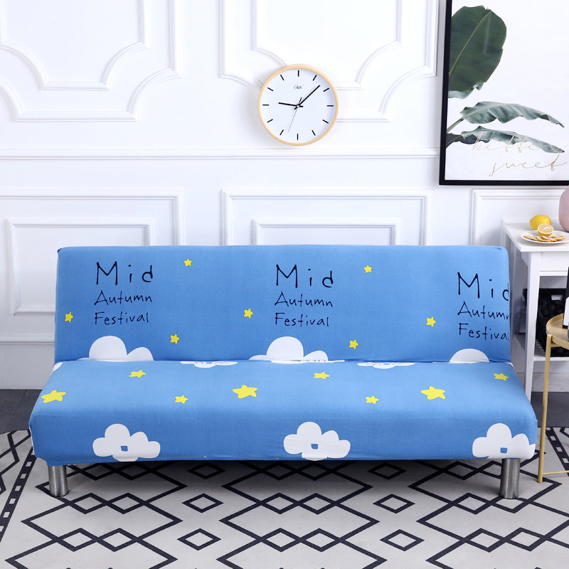 Sofa cover without armrest cover sofa-bed cover