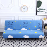 Sofa cover without armrest cover sofa-bed cover