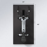 Only Supports Self Pickup  High Density Home Gym Treadmill Exercise Bike Equipment Mats, 1-4 Inch Thick, Multiple Sizes