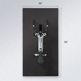 Only Supports Self Pickup  High Density Home Gym Treadmill Exercise Bike Equipment Mats, 1-4 Inch Thick, Multiple Sizes