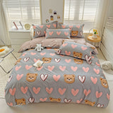 Cartoon Duvet Cover Bedding Bed Sheet Cute Quilt Cover