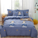 Cartoon Duvet Cover Bedding Bed Sheet Cute Quilt Cover