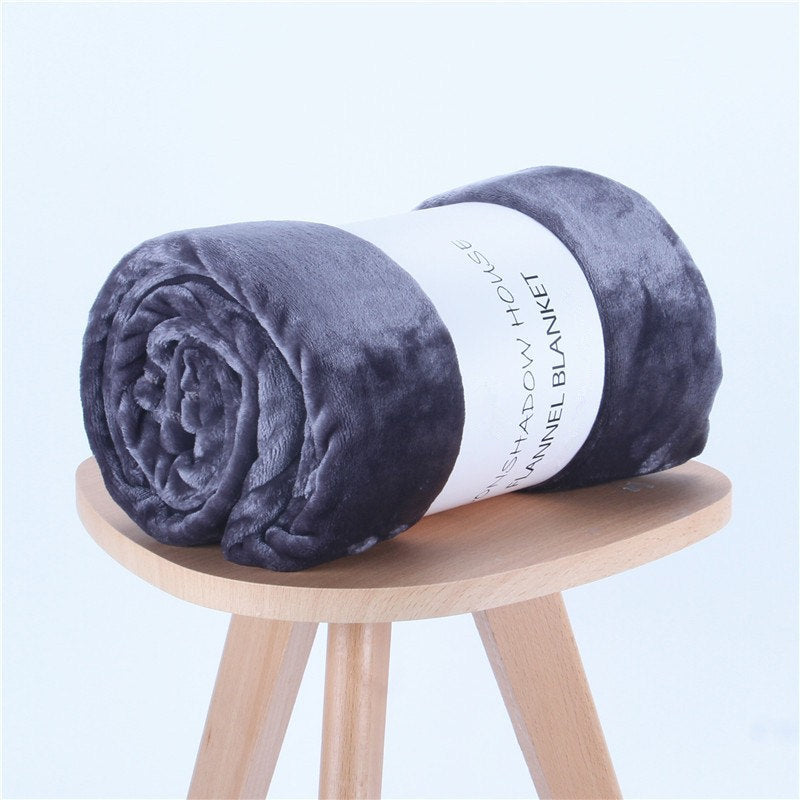 Bed Sheet Nap Blanket Flannel Coral Fleece Air-conditioning Blanket Cover Blanket