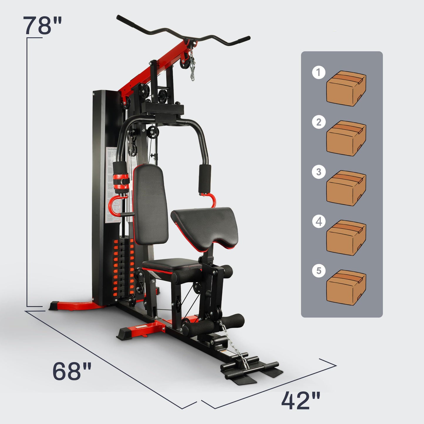 Only Supports Self Pickup  Heavy Duty Gym Equipment For Strength Training And Full Body Workouts Please Follow The Ordering Instructions To Purchase This Product