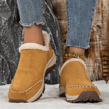 Women's Casual All-matching Home Warm Cotton-padded Shoes