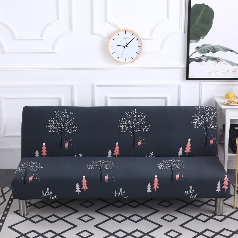 Sofa cover without armrest cover sofa-bed cover