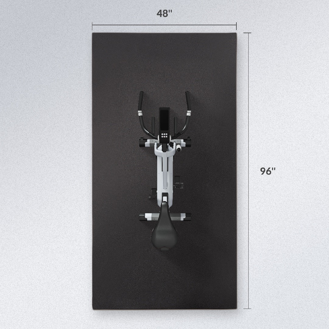 Only Supports Self Pickup  High Density Home Gym Treadmill Exercise Bike Equipment Mats, 1-4 Inch Thick, Multiple Sizes