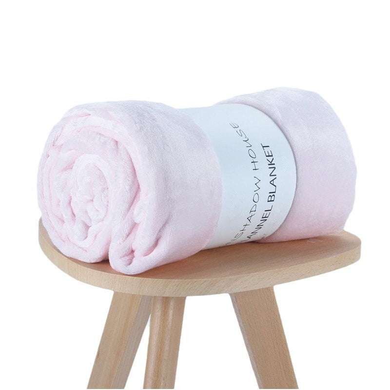 Bed Sheet Nap Blanket Flannel Coral Fleece Air-conditioning Blanket Cover Blanket