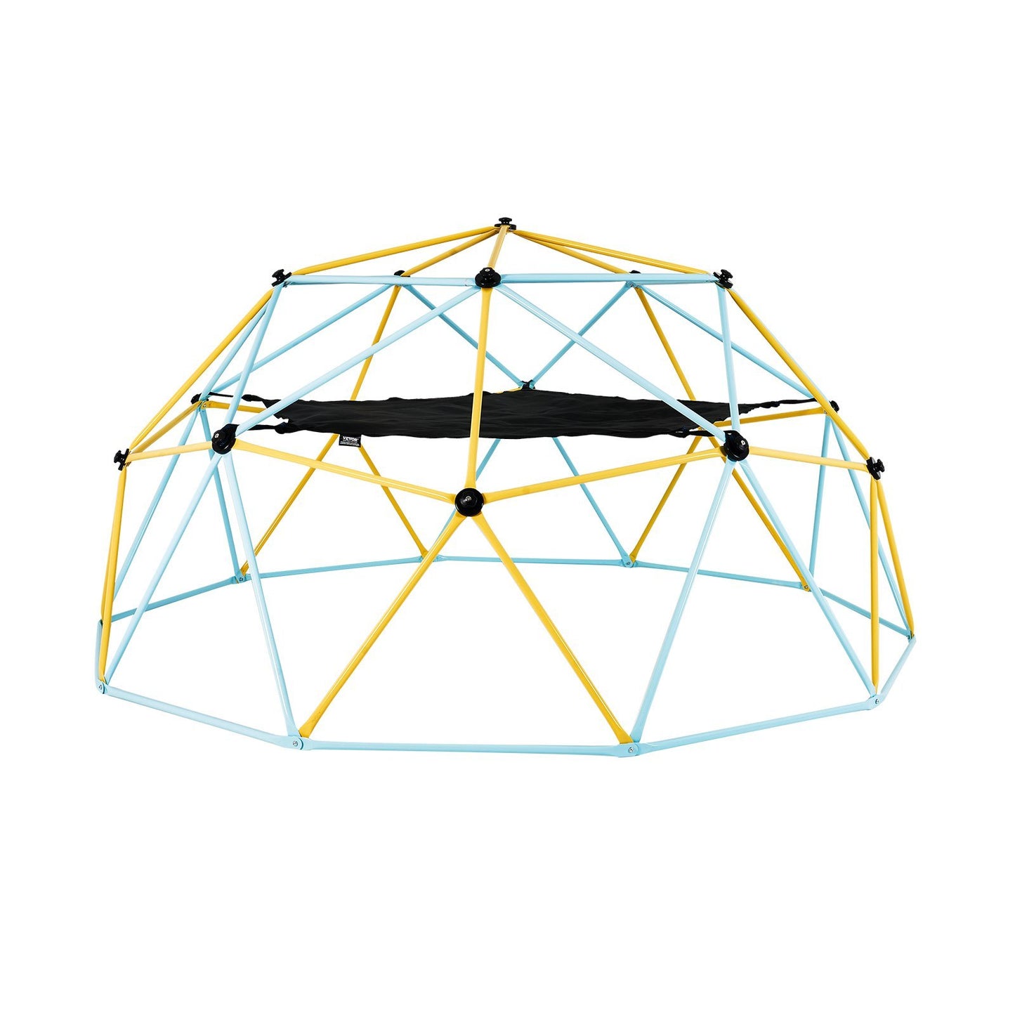 Climbing Dome, For Kids 3 To 10 Years Old,10FT Geometric Dome Climber With Hammock And Swing, Jungle Gym Supports 750LBS And Easy Assembly, With Climbing Grip, Outdoor Backyard Play Equipment