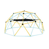 Climbing Dome, For Kids 3 To 10 Years Old,10FT Geometric Dome Climber With Hammock And Swing, Jungle Gym Supports 750LBS And Easy Assembly, With Climbing Grip, Outdoor Backyard Play Equipment