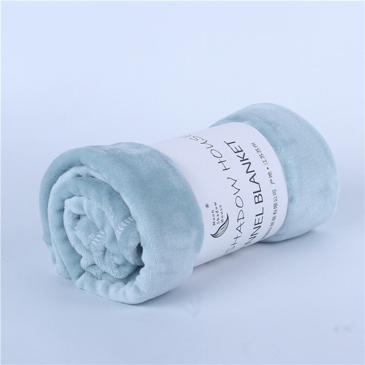 Bed Sheet Nap Blanket Flannel Coral Fleece Air-conditioning Blanket Cover Blanket