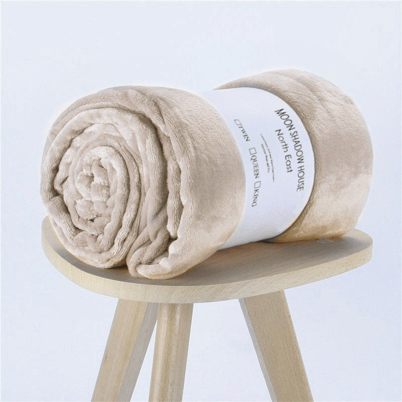 Bed Sheet Nap Blanket Flannel Coral Fleece Air-conditioning Blanket Cover Blanket