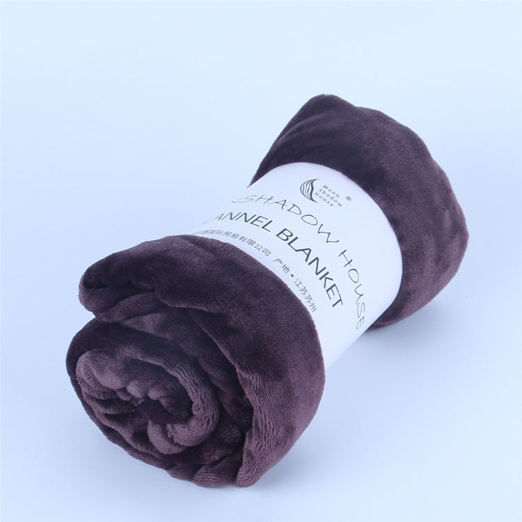 Bed Sheet Nap Blanket Flannel Coral Fleece Air-conditioning Blanket Cover Blanket
